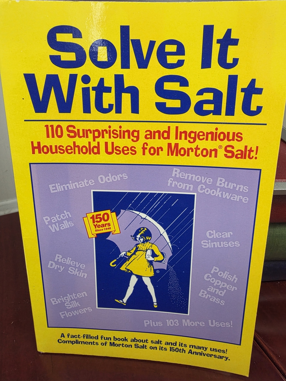 'Solve It With Salt' Yellow Book - Household Uses Guide